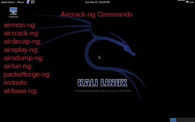 Airodump ng kali linux не видит wifi