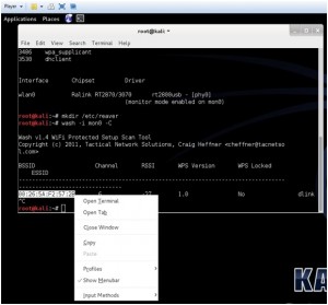 reaver modem passwort wirelesshack wps wlan