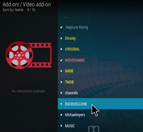 free kodi addons exodus