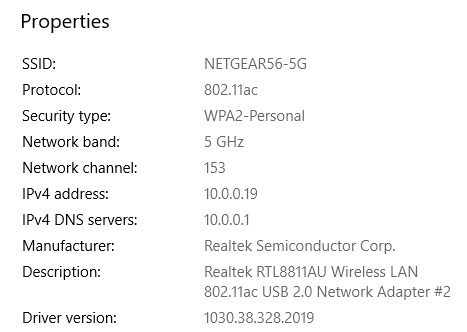 realtek rtl8811au wireless lan 802.11ac windows 10 driver